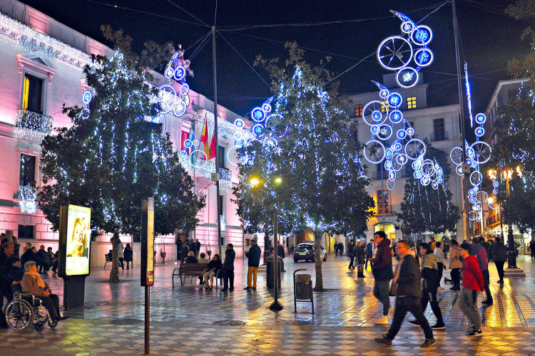 Christmas Lights in Granada