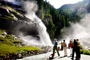 Krimml Falls Trains of Austria Holiday