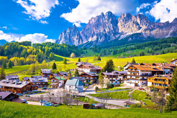 Cortina in the Dolomites, Venetian Riviera Holiday to Italy