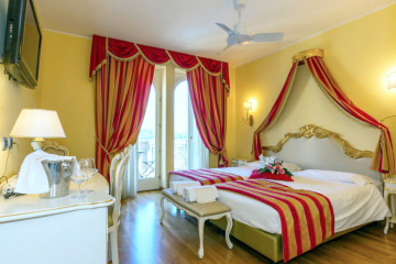 Britannia Excelsior Cadenabbia All Inclusive Hotel Bedroom Mistral Holidays - Lake Como Holiday