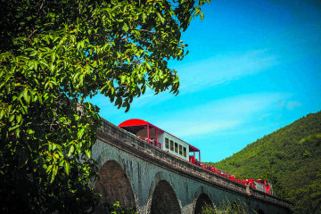 Red Train of the Pyrenees Holiday