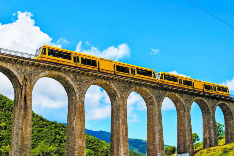 Yellow Train Of the Pyrenees Holiday