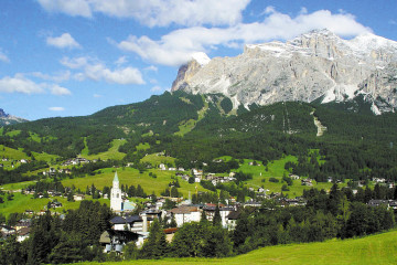 Cortina in the Dolomites, Venetian Riviera Holiday to Italy